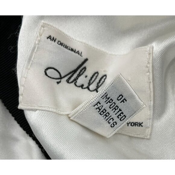 Milly Sleeveless White Lace Dress Black Tulle Trim Exposed Zipper Mini Dress 6 - Picture 7 of 10